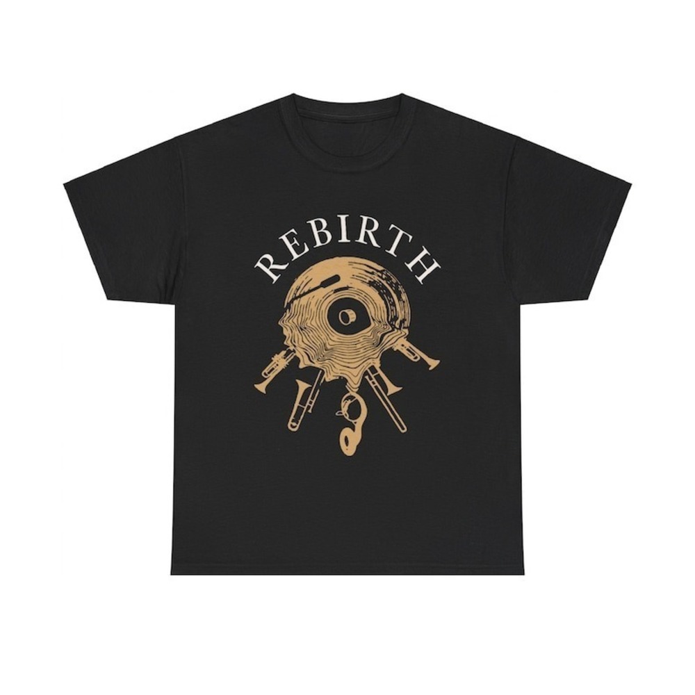 Rebirth Brass Band Tour Unisex Gift Shirt Rock Unisex Heavy Cotton Tee
